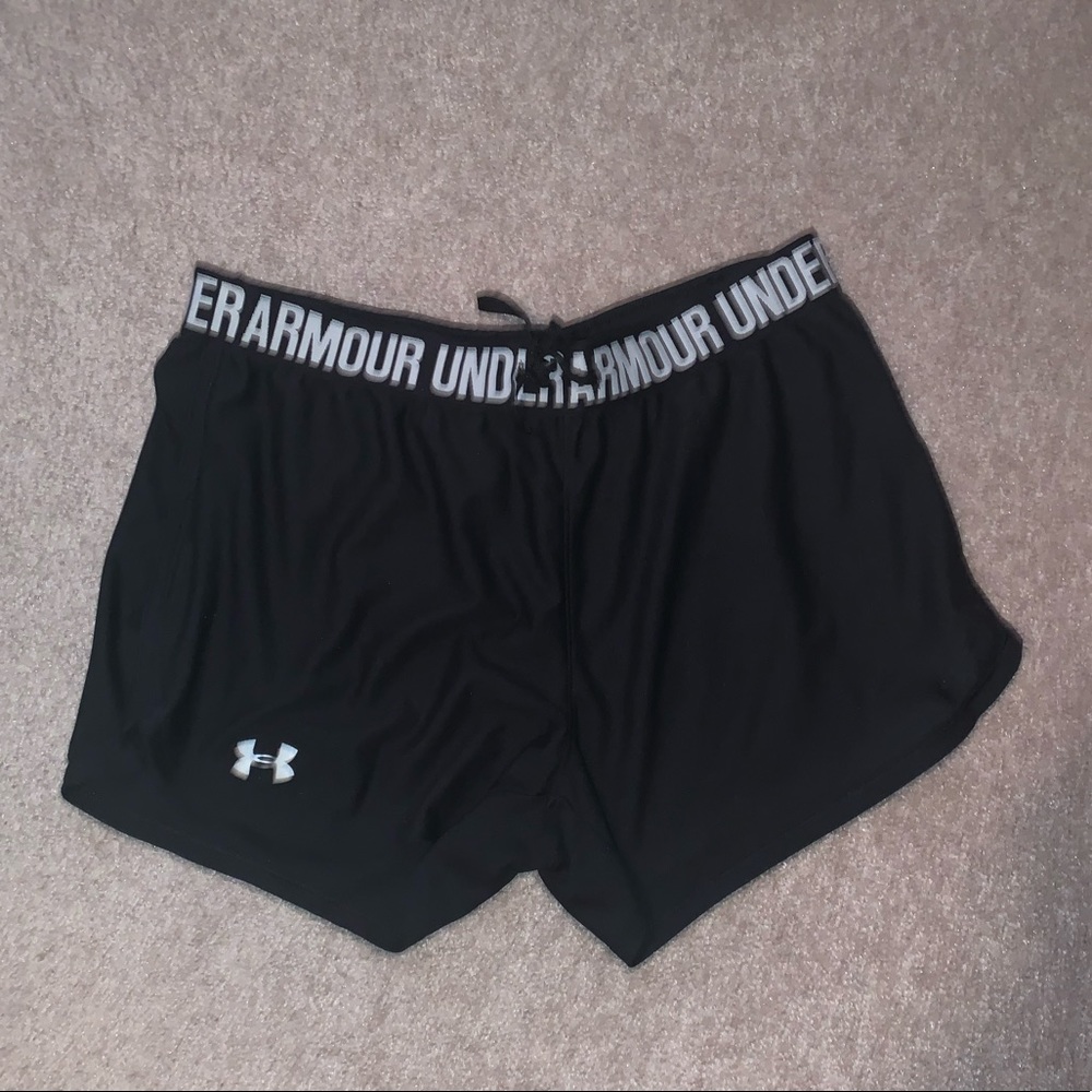 Under armour track shorts